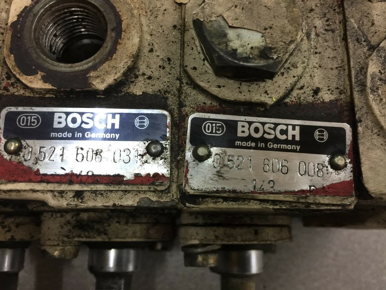 USED BOSCH MANUAL VALVE BANK 0 528 093 009/144