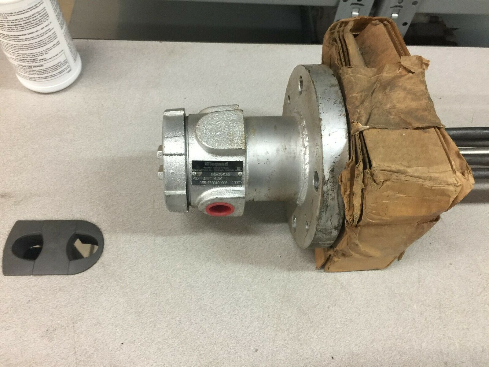 NEW NO BOX WIEGAND 480 VAC 3 PH 4.5 KW HAZARDOUS LOCATION EMERSION HEATER 155-10