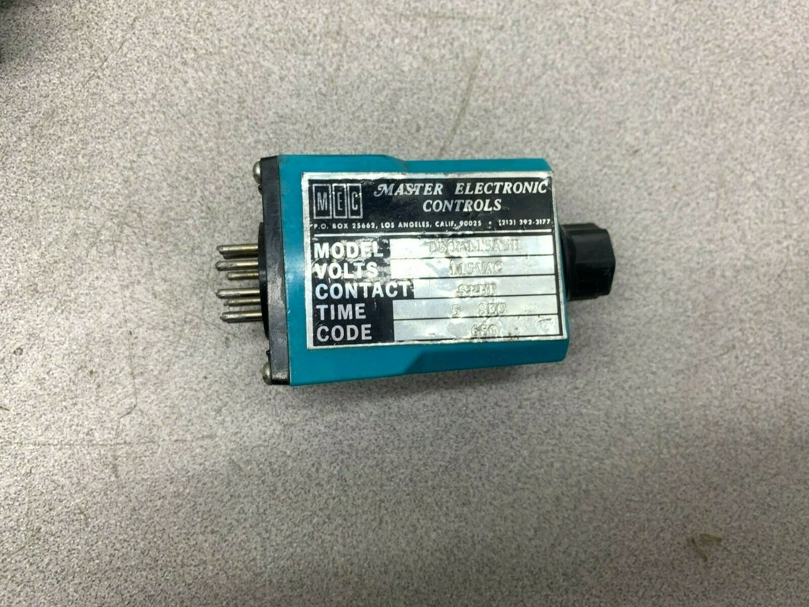 USED MEC TIMER DB0K115A5B