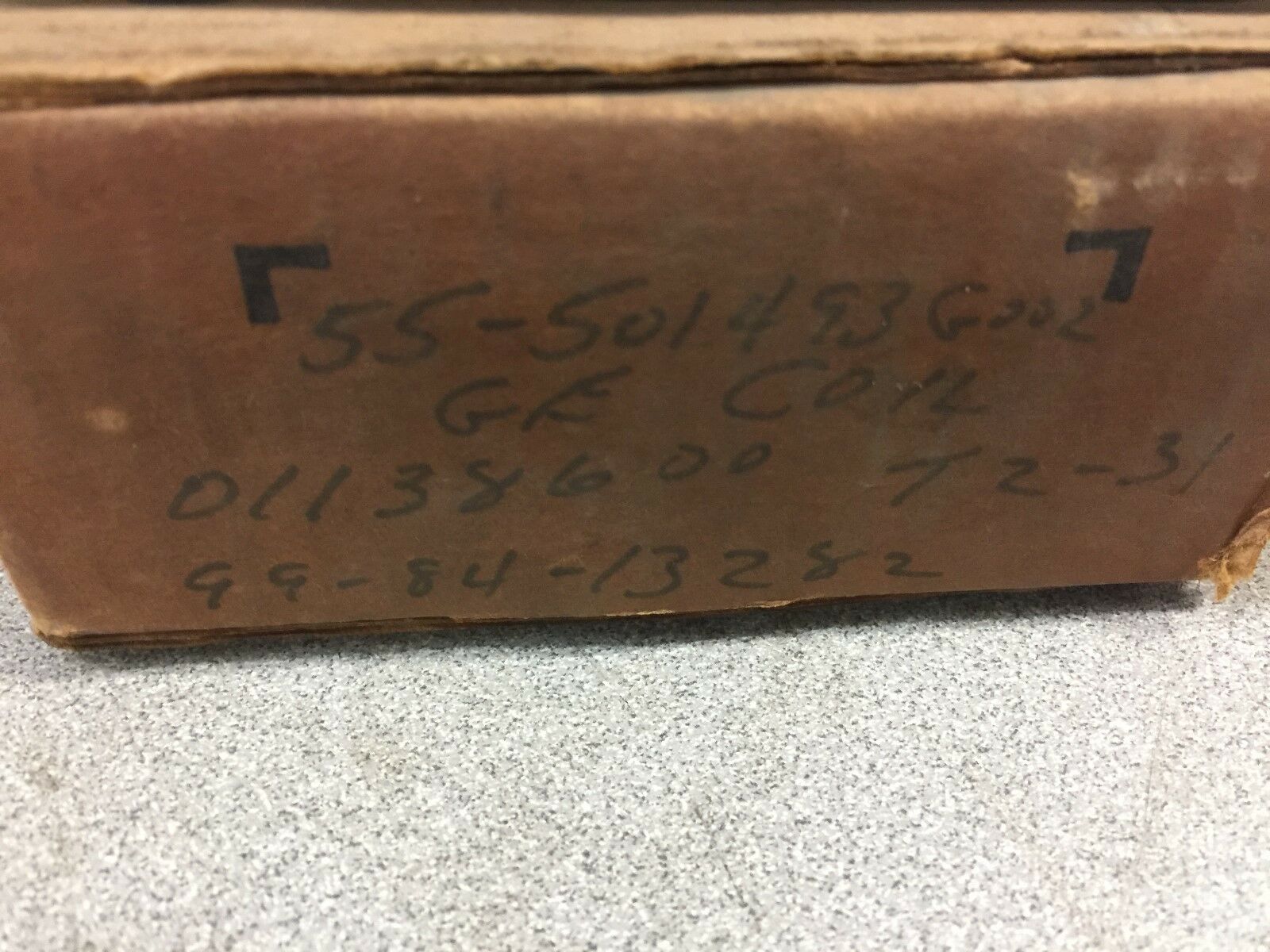 NEW IN BOX GENERAL ELECTRIC 115VAC STARTER COIL 55-501493G2