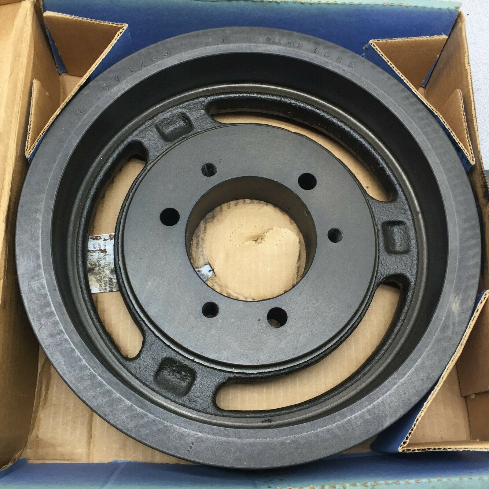 NEW IN BOX MARTIN 4V 1985 RPM MAX V-BELT PULLEY 4 5V 1250 E