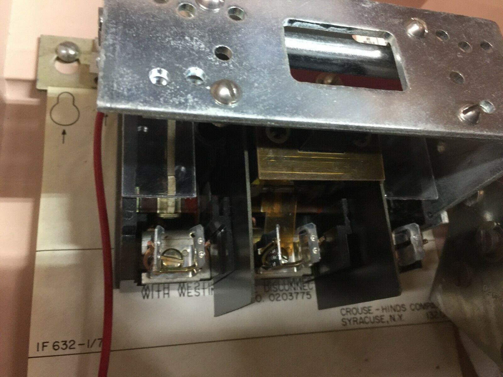 NEW NO BOX CUTLER HAMMER SIZE 1 3 POLE FUSED MOTOR STARTER NMC1024D