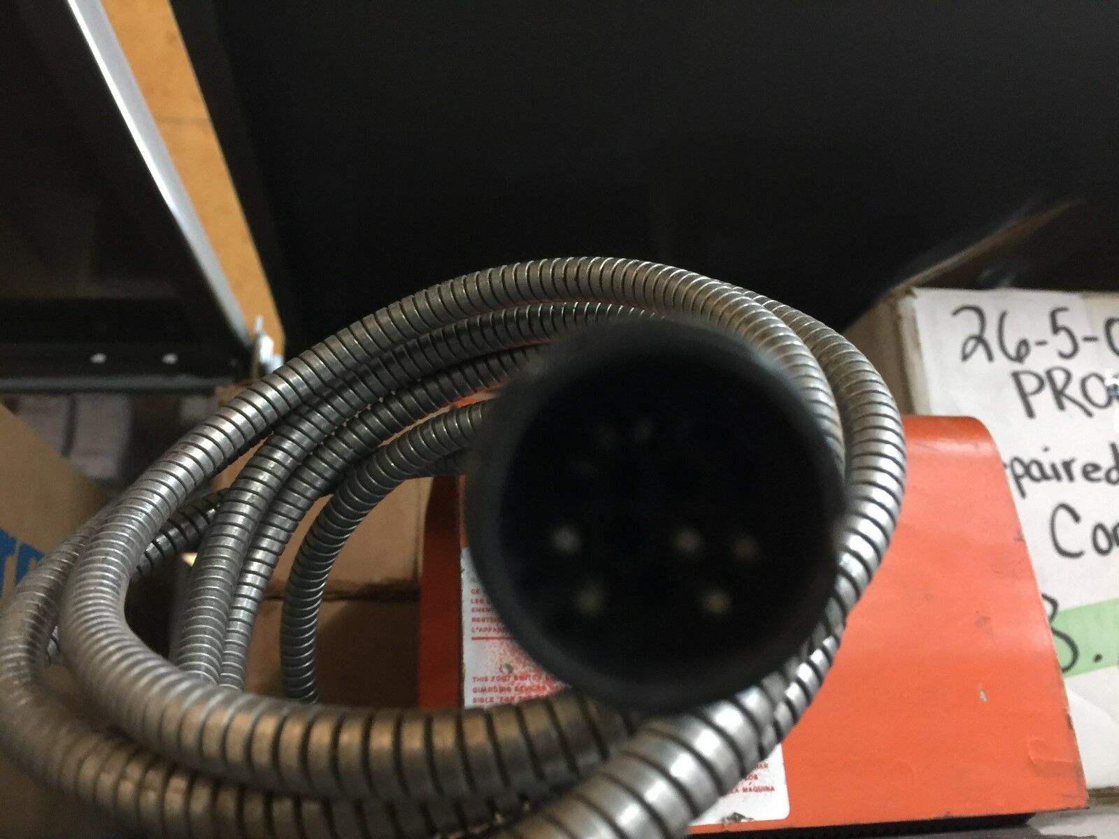 USED SLAUTTERBACK CORP 77019 FOOT SWITCH WITH CABLE 04258807