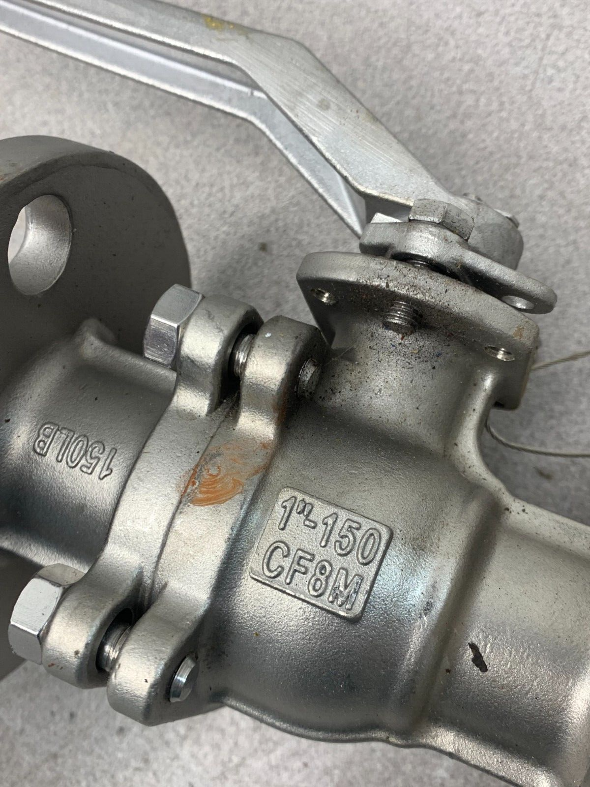 NEW PRO VALVE 1" STAINLESS FLANGED BALL VALVE P100A3ZALLF1H