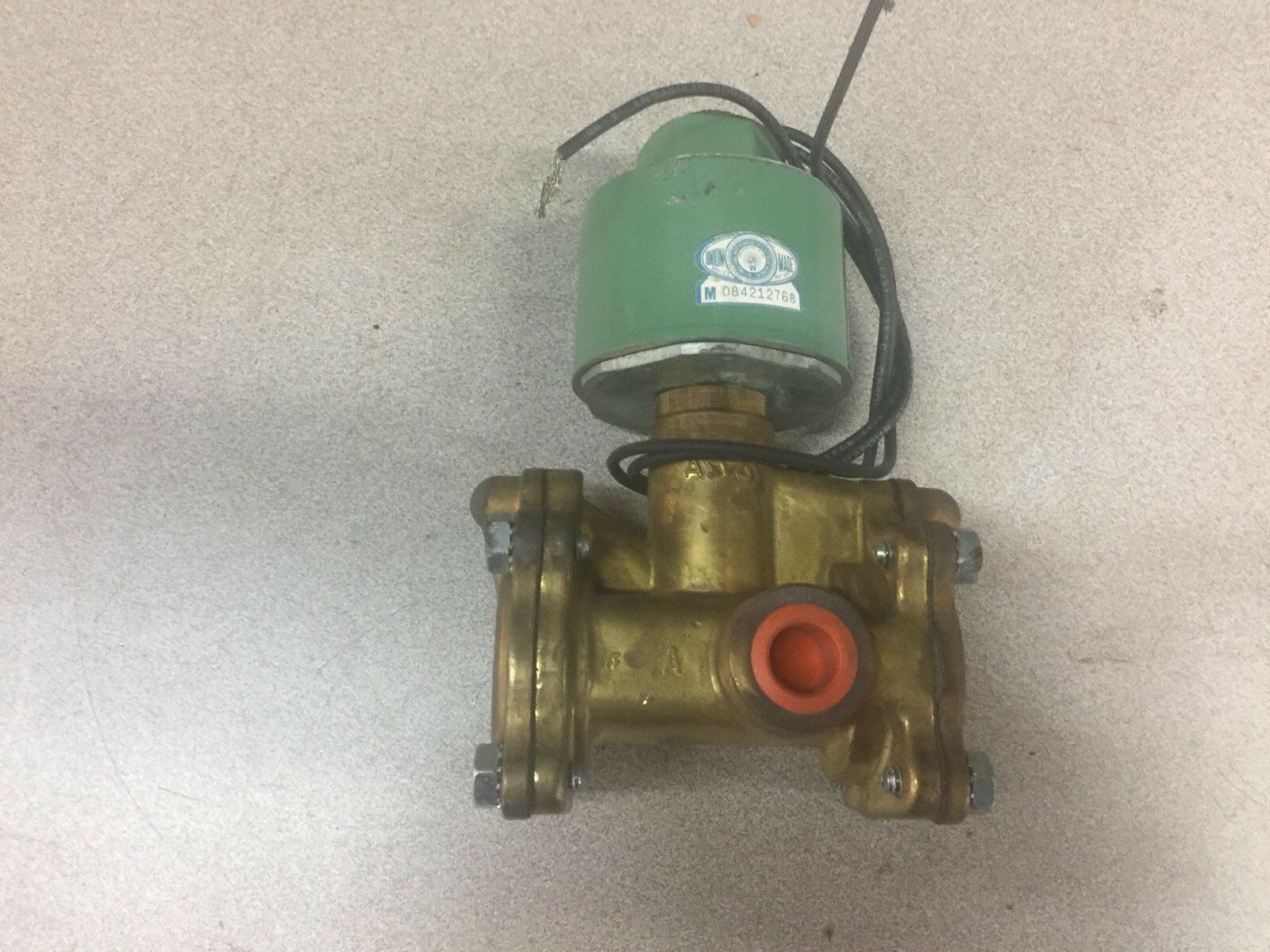 NEW NO BOX ASCO 3/8"NPT 10-125PSI 24VDC SOLENOID VALVE 831657