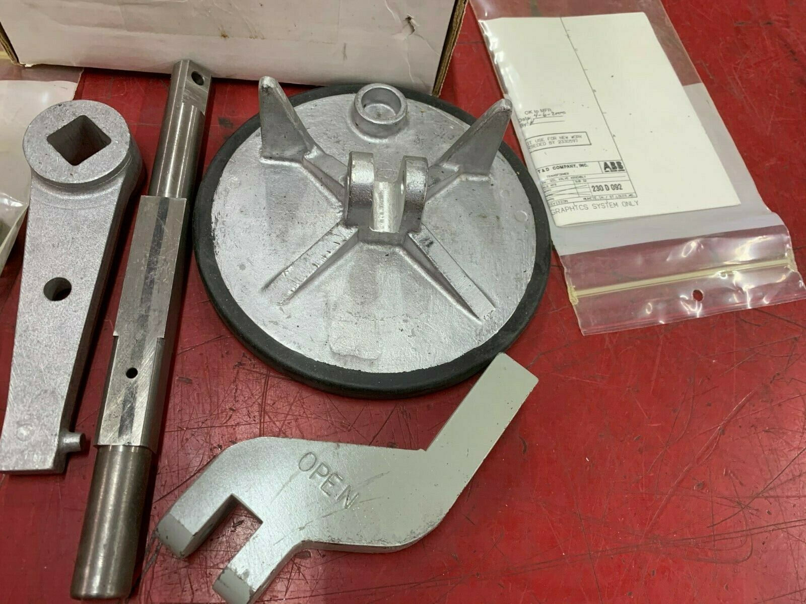 NEW IN BOX WESTINGHOUSE OIL VALVE KIT 230D092G02