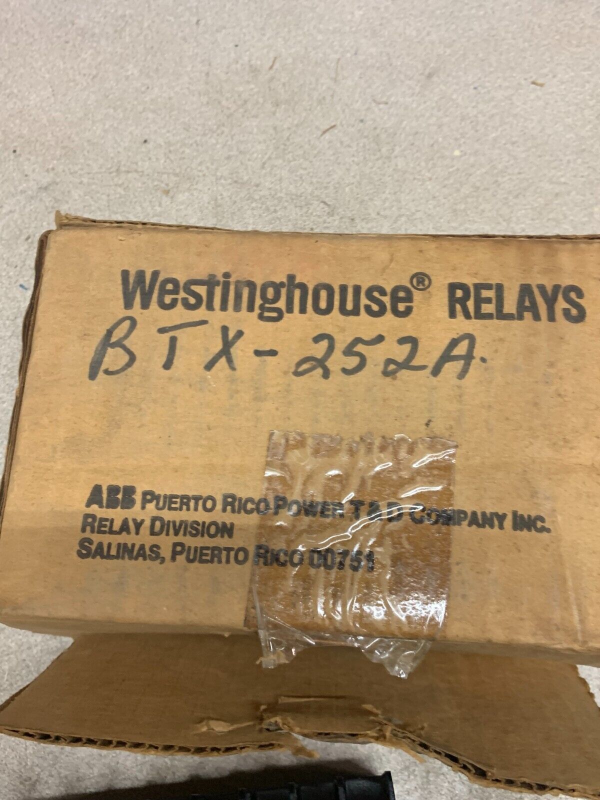 NEW IN BOX WESTINGHOUSE RELAY 129A532G01