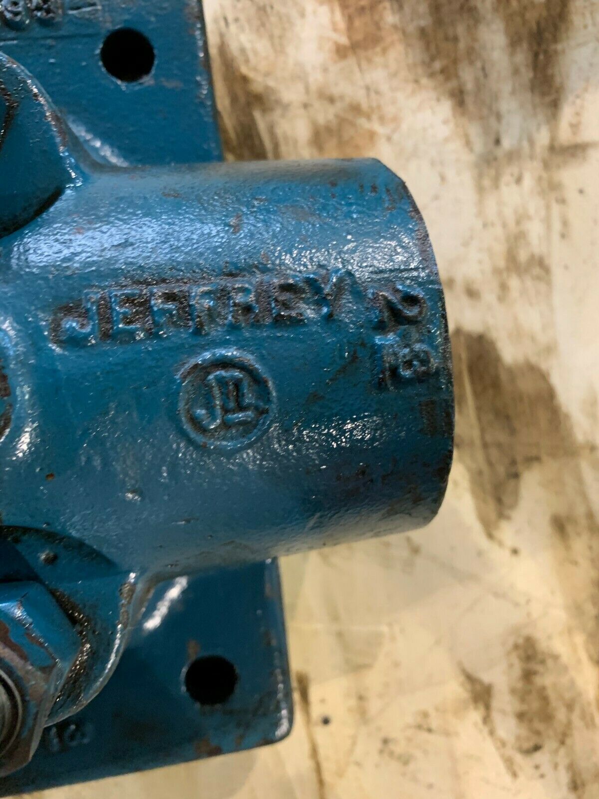 NEW JEFFREY PILLOW BLOCK SPLIT JOURNAL BEARING 2-3/16" BORE 203497