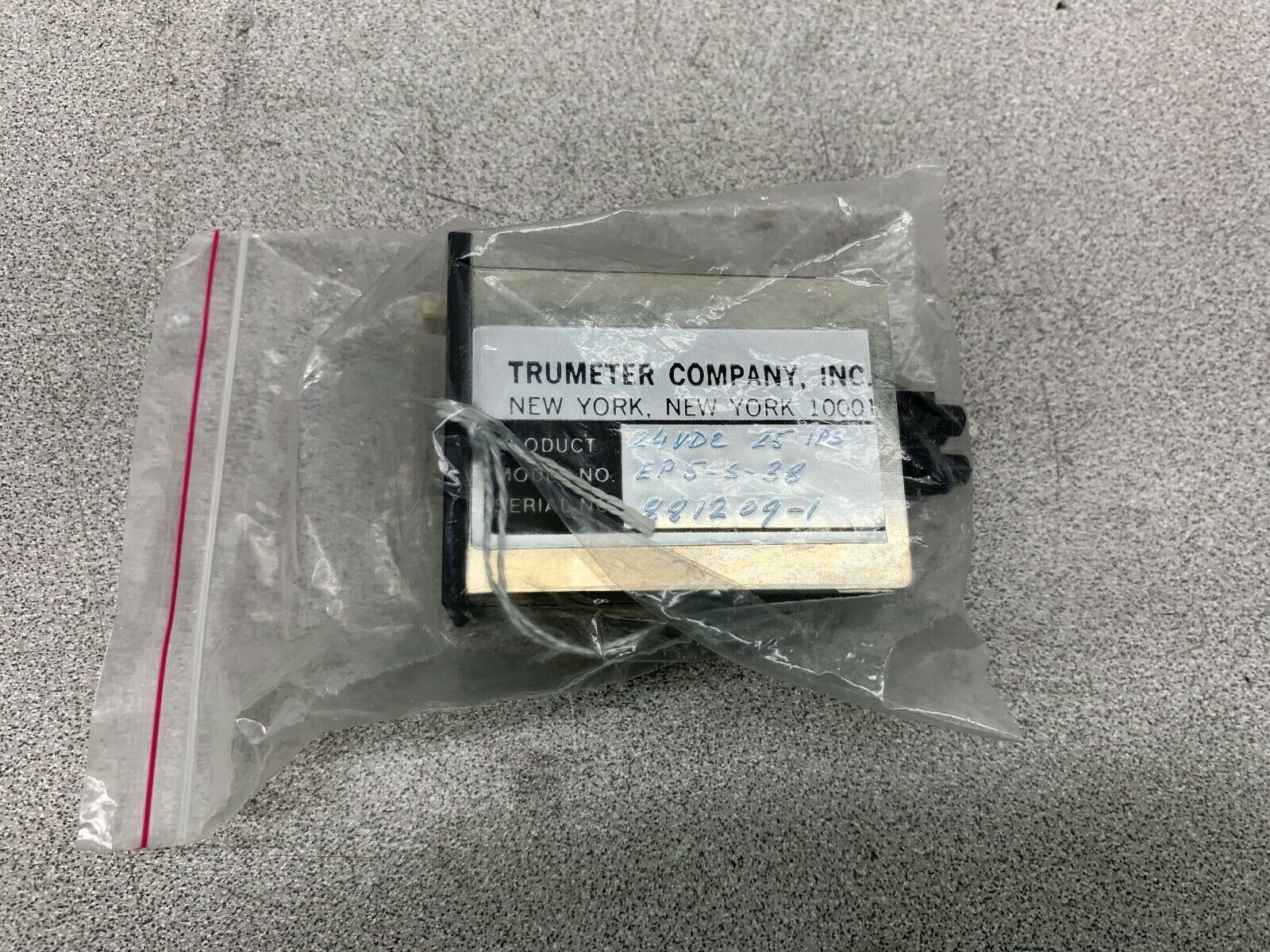 NEW NO BOX TRUMETER EP5-S-38