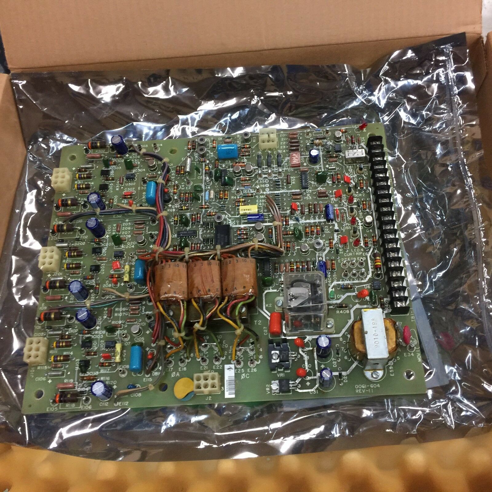 USED REBUILT WESTINGHOUSE B STARTER BOARD 0061-604 / 9032-236H/0061