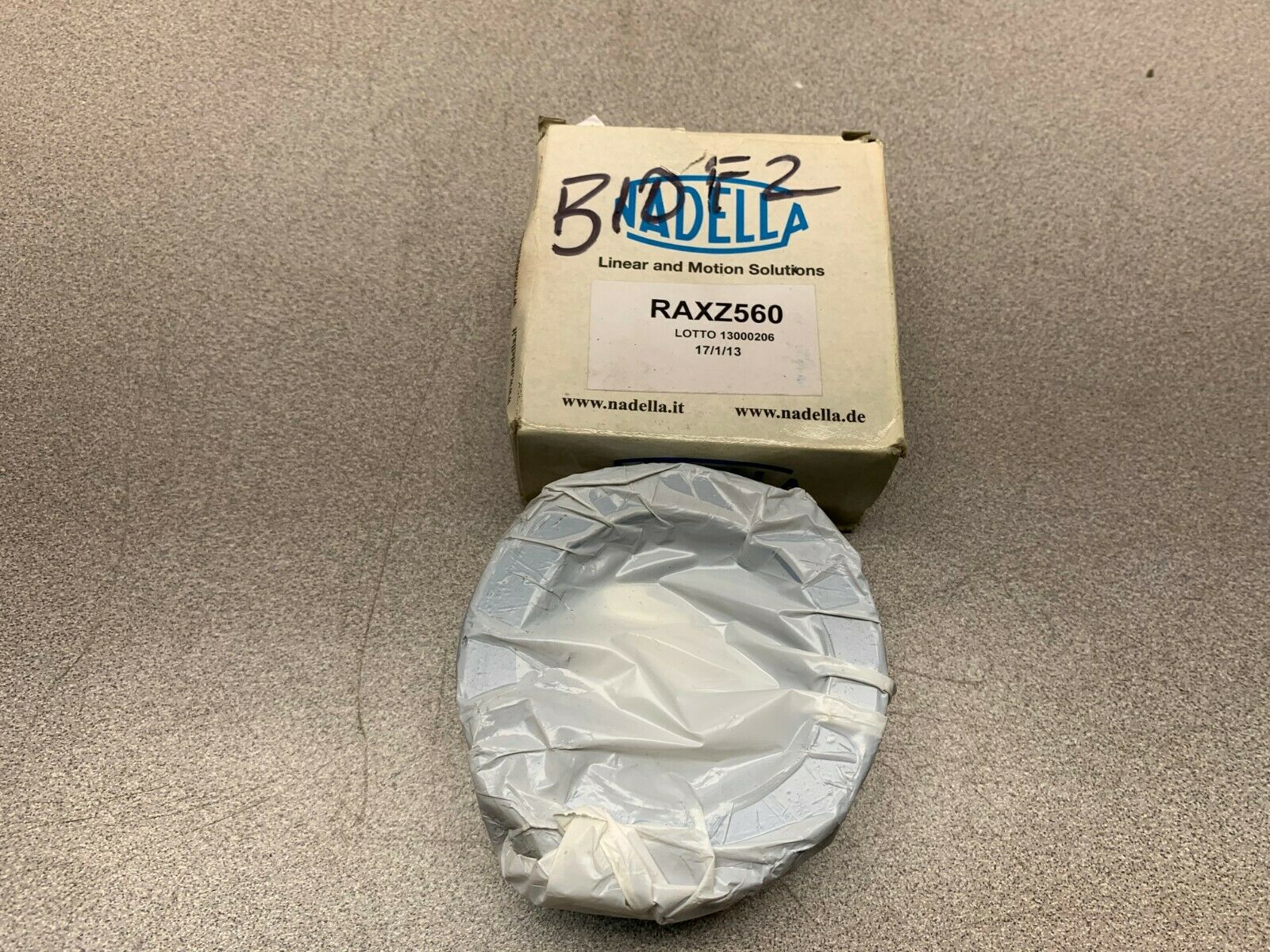 NEW IN BOX NADELLA BEARING RAX2560