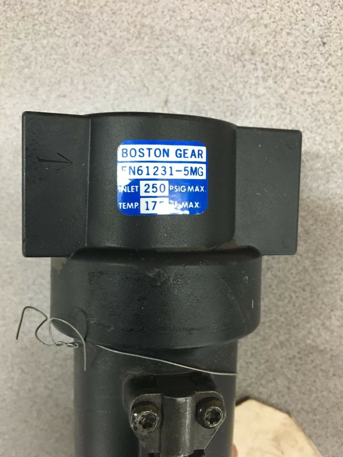 NEW NO BOX BOSTON GEAR PNEUMATIC FILTER EN61231-5MG