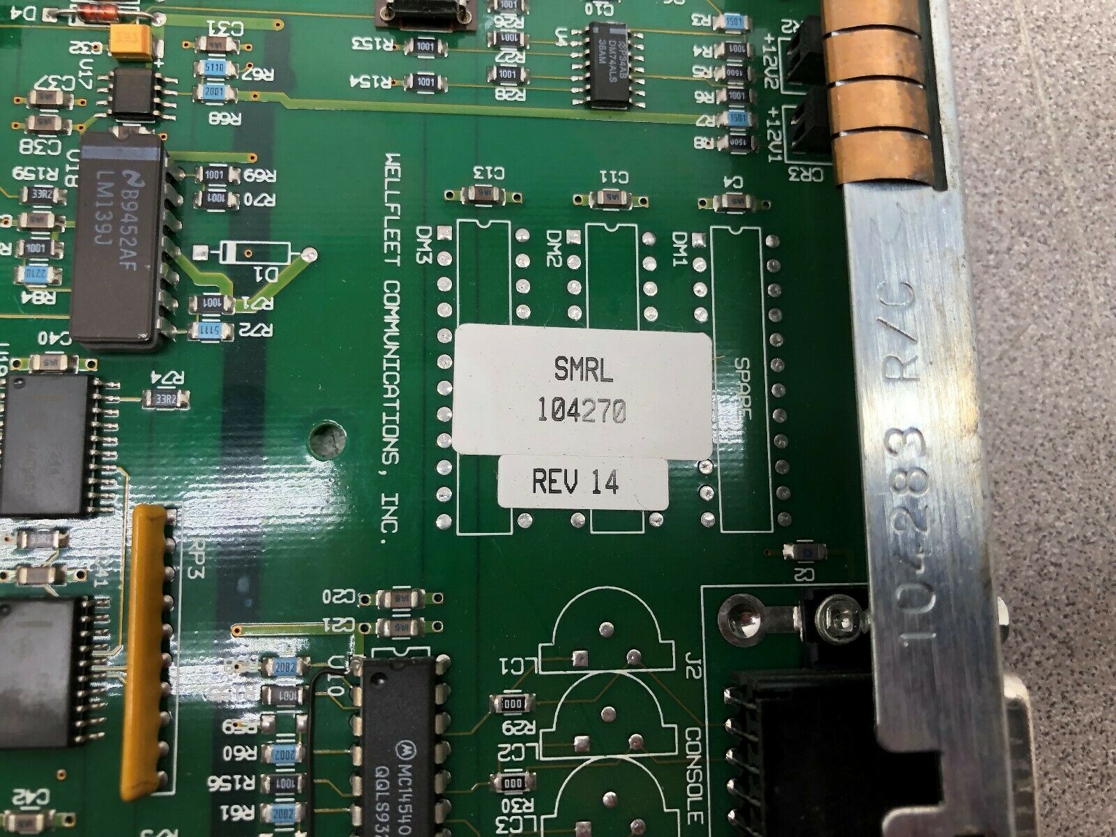 USED BAY NETWORKS SYSTEM RESORCE MODULE CARD P104270 / SRML 75000