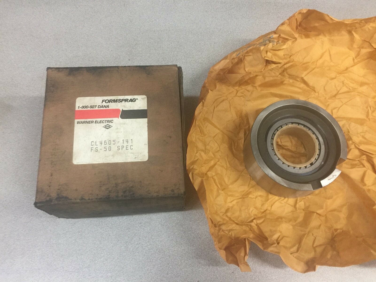 NEW IN BOX WARNER ELECTRIC ONE WAY BEARING CL4605-141 FS-50
