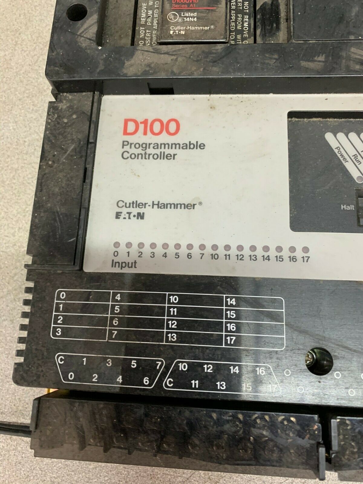 USED CUTLER-HAMMER CONTROLLER D100CRA28 SERIES A1
