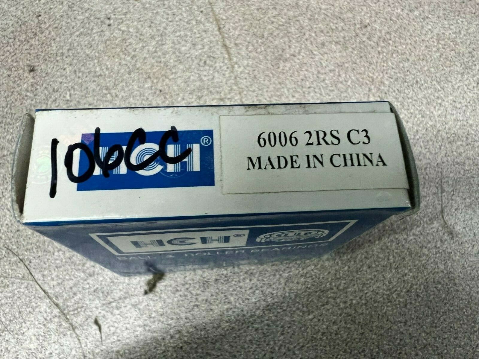 LOT OF 3 NEW IN BOX HCH 6006-2RS BALL BEARING 6006 2RS C3