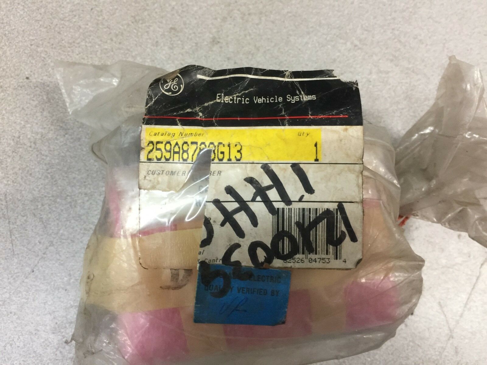 NEW NO BOX GENERAL ELECTRIC CONTACTOR 259A8783G13