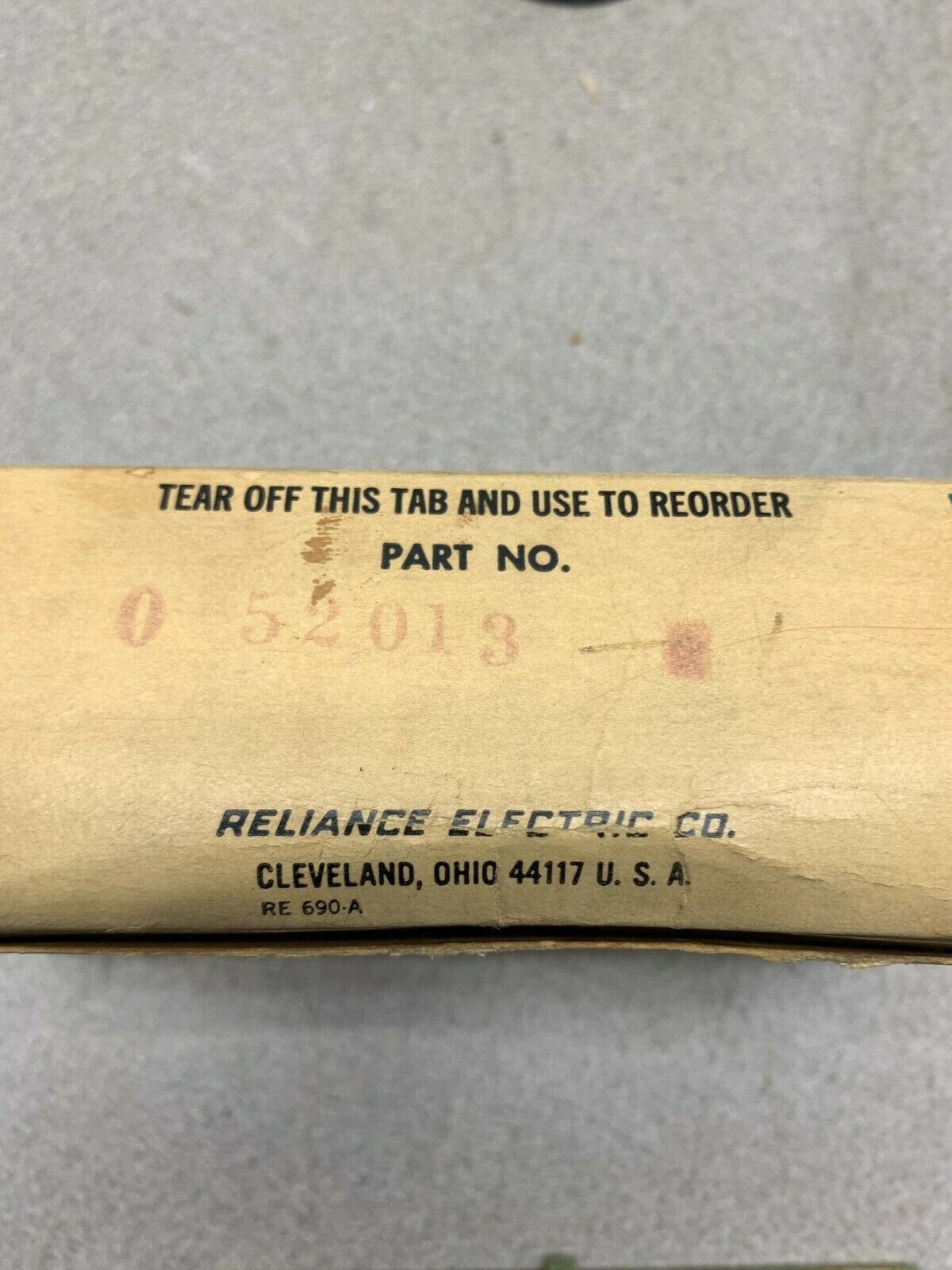 NEW IN BOX RELIANCE ELECTRIC REGULATOR BOARD 0-52013