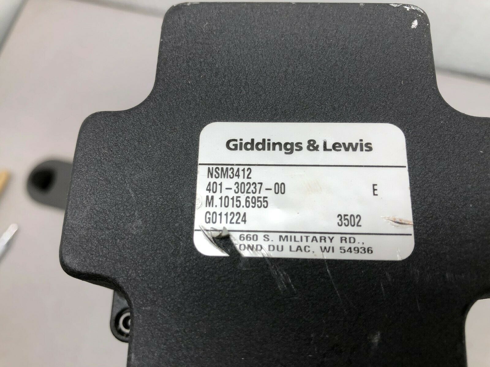 NEW NO BOX GIDDINGS & LEWIS SERVO MOTOR WITH WINSMITH C-FACE GEAR MOTOR NSM3412