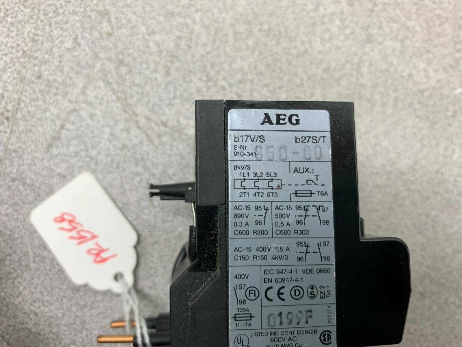 LOT OF 2 NEW NO BOX AEG POWER SUPPLY 050-00