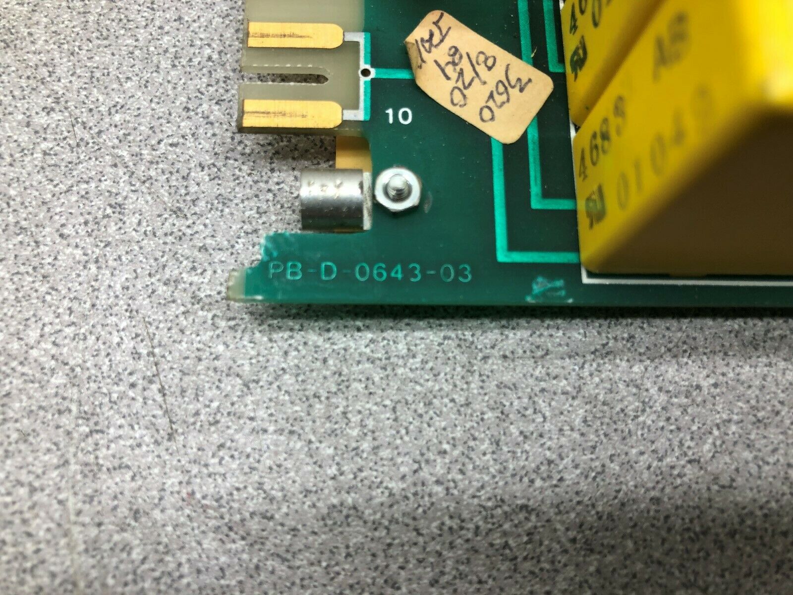 USED (LOT OF 7) ANACONDA ADVANCED OUTPUT RELAY MODULE CR579-1 / PB-D-0643-03