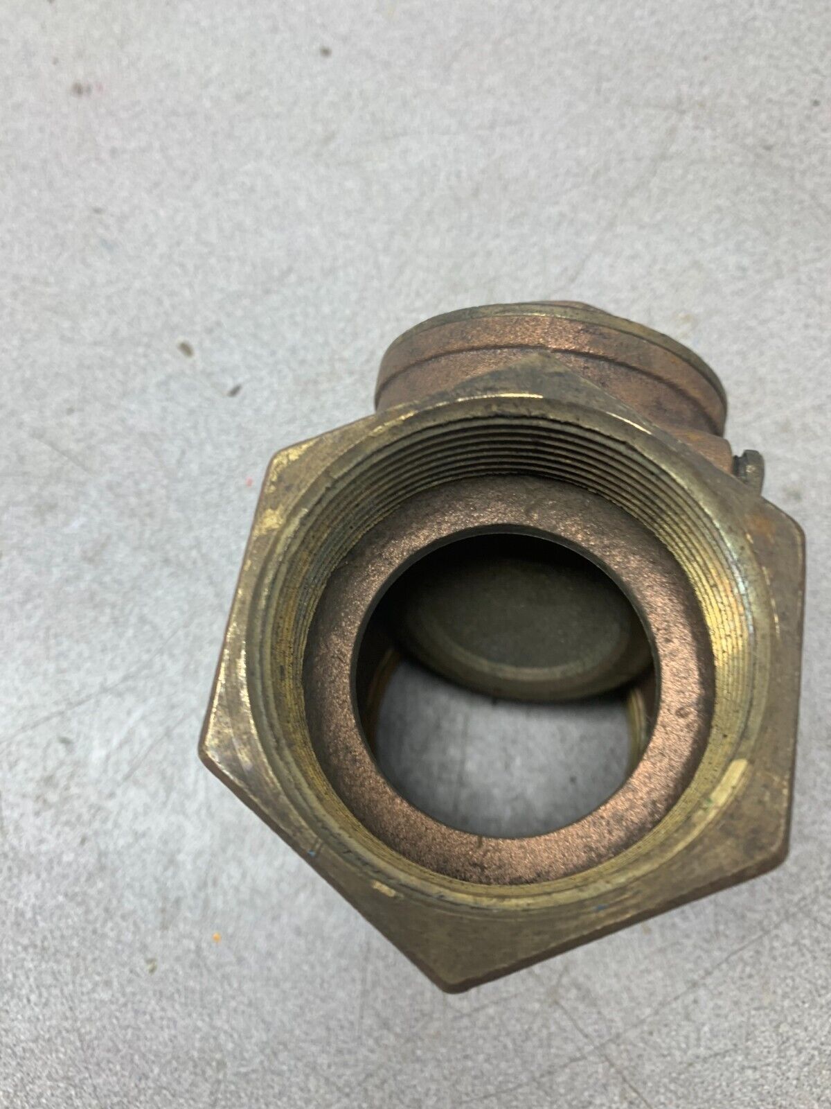 NEW NO BOX A 2" BRASS SWING CHECK VALVE 125WSP