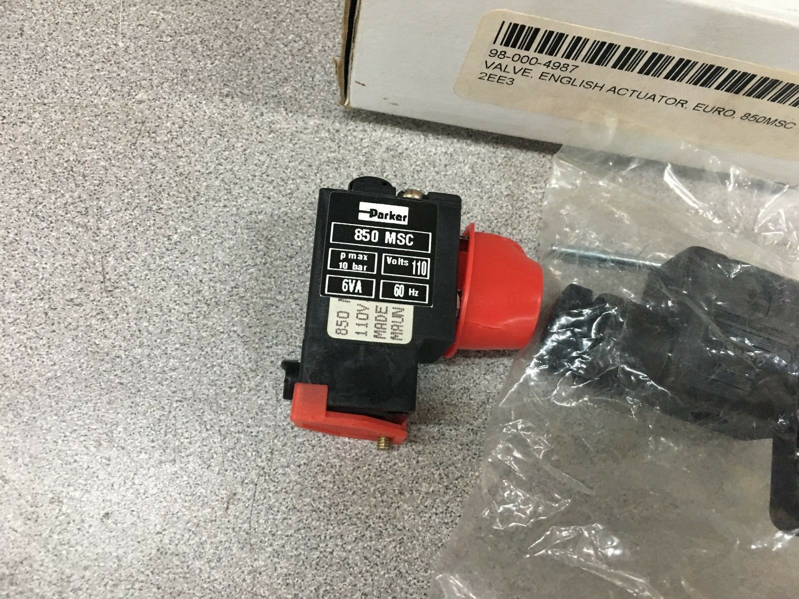 NEW IN BOX SCHRADER BELLOWS ENGLISH ACTUATOR 850MSC