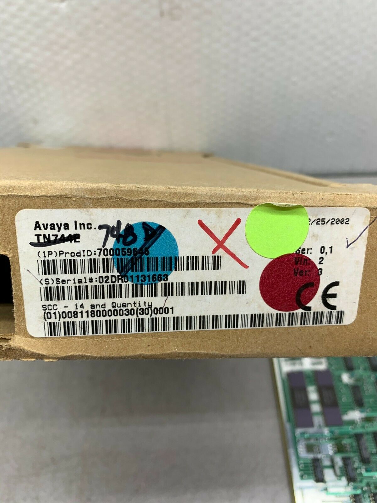 NEW LUCENT AT&T TONE DETECTOR CIRCUIT BOARD TN748B