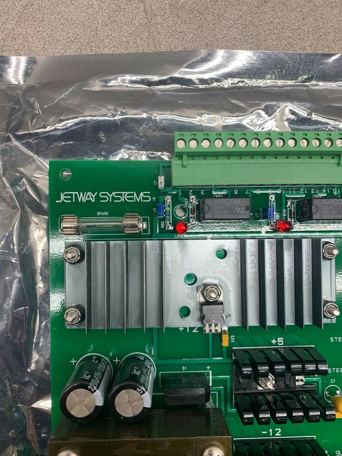 NEW NO BOX JETWAY SYSTEMS 2912033 02 DC POWER SUPPLY BOARD 2912033.02 REV. B