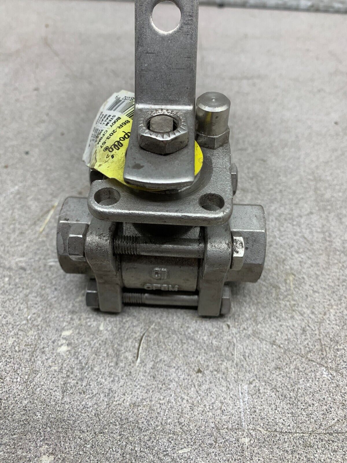 NEW NO BOX APOLLO STAINLESS STEEL BALL VALVE 86R-203-57