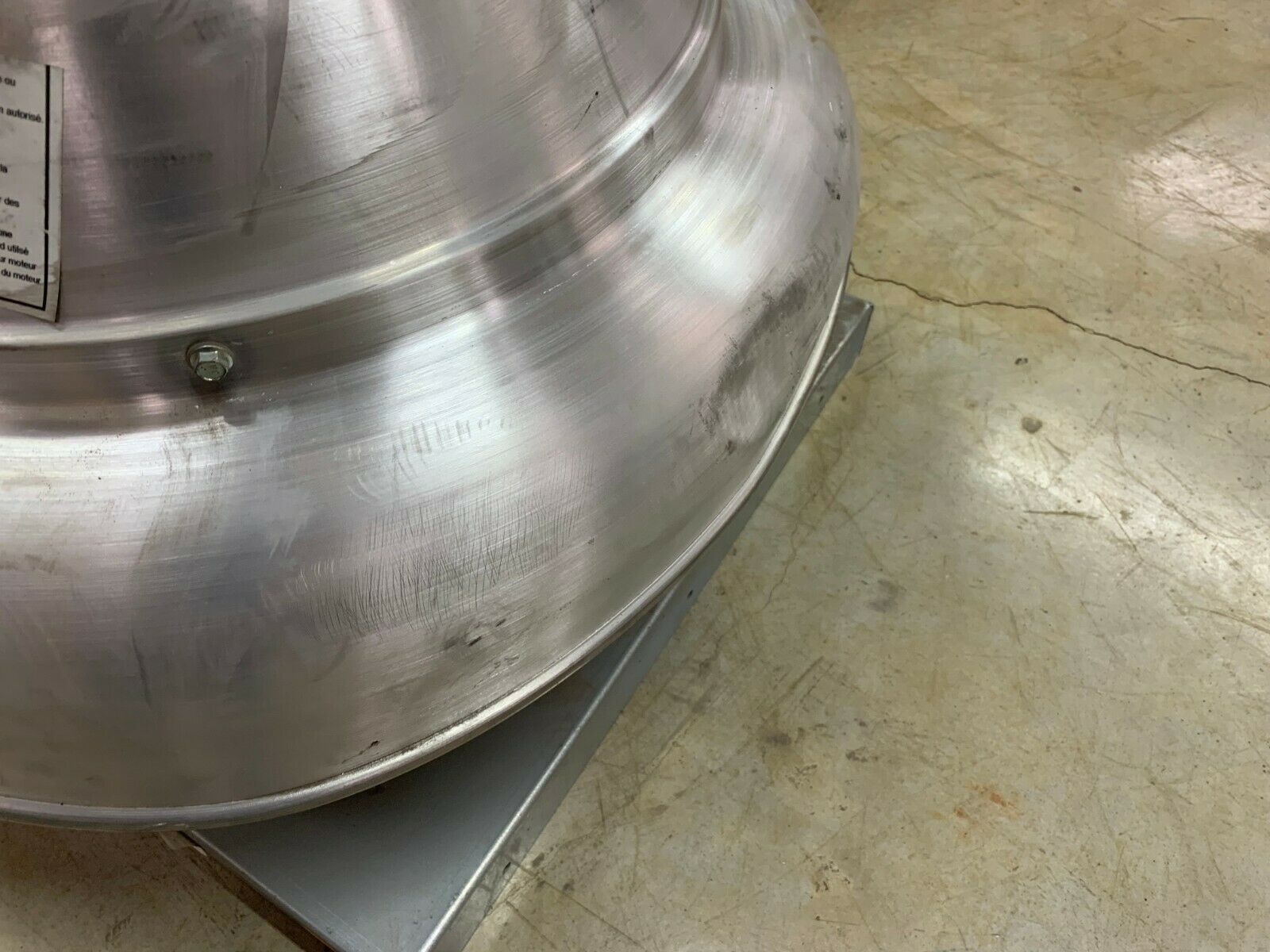 NEW NO BOX AIRMASTER POWER VENTILATOR EXHAUST AIR FAN CDD250-2