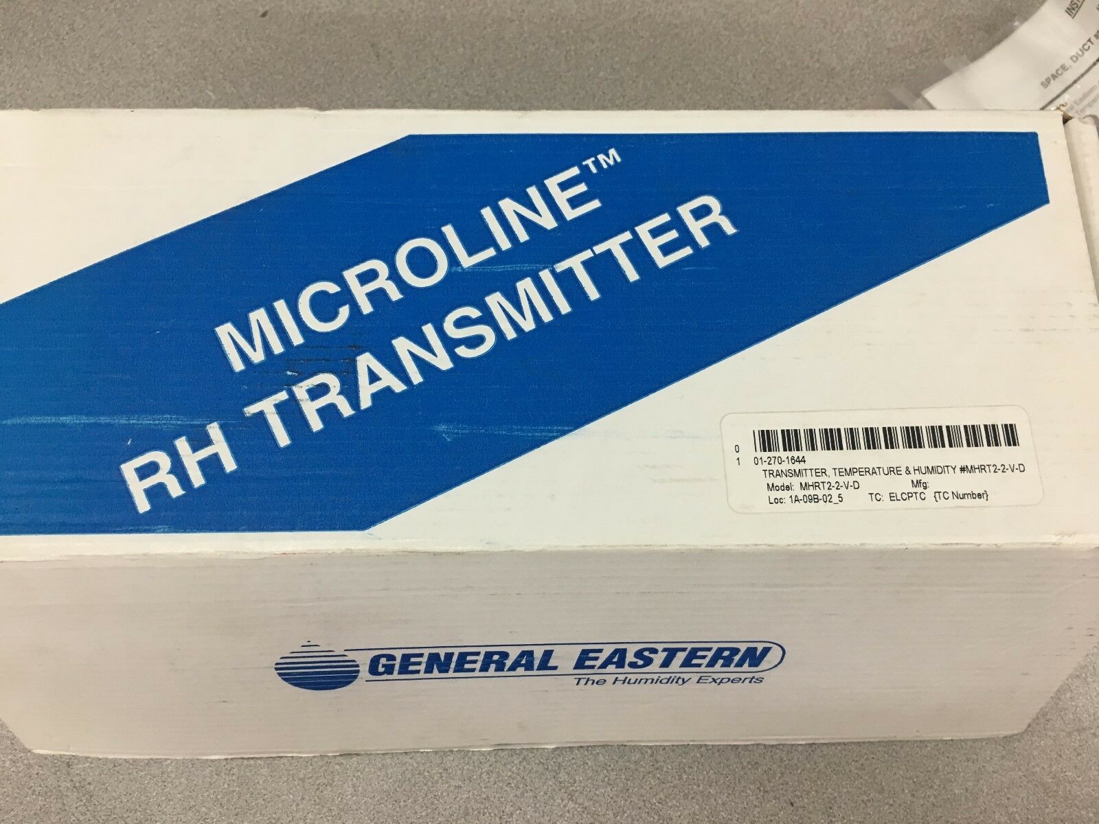 NEW IN BOX MICROLINE TRANSMITTER MHRT2-2-V-D