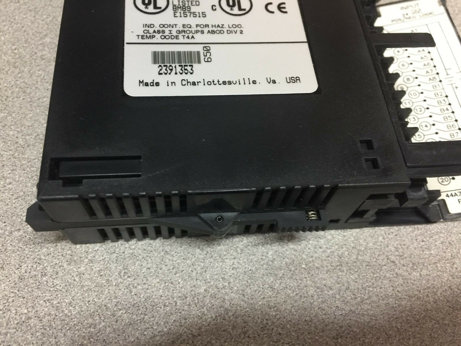 USED GE FANUC 24 VDC 16 PT INPUT CARDS IC693MDL645D