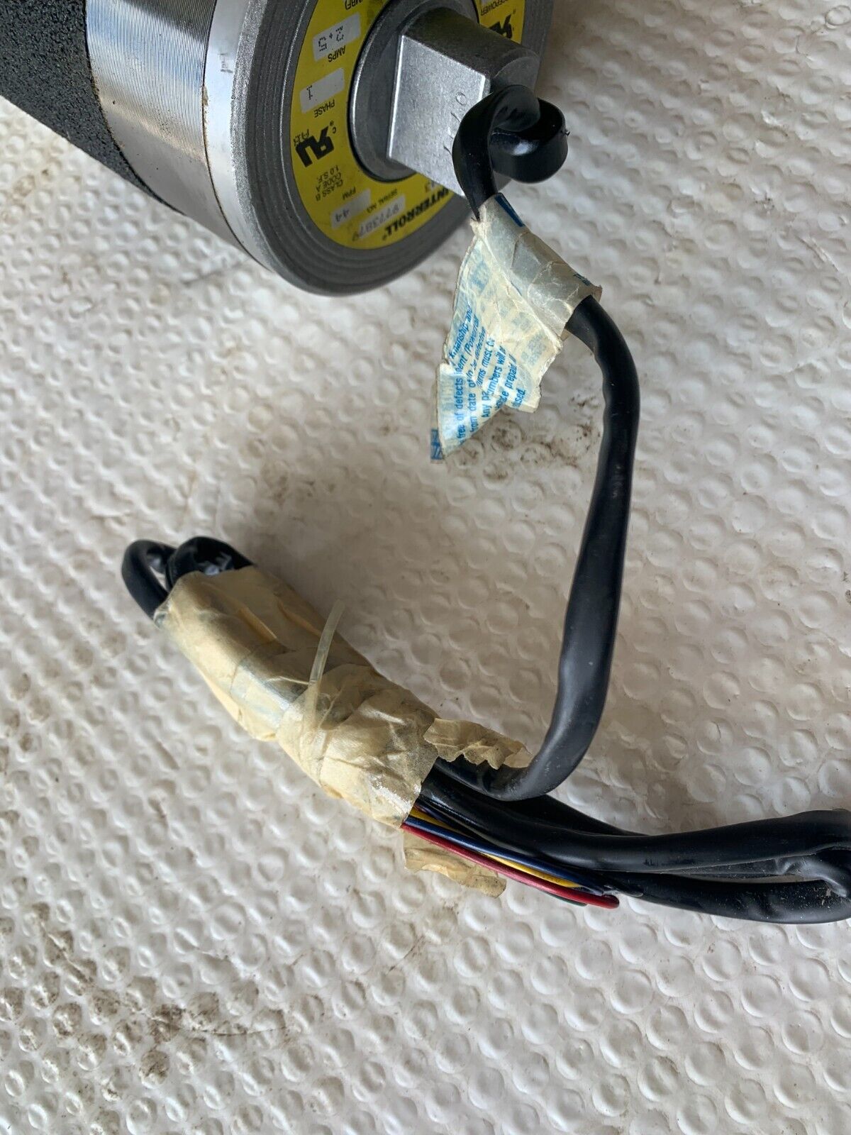 NEW NO BOX INTERROLL 44FPM CONVEYOR ROLLER MOTOR .20HP 115VAC. 25" WIDTH R6243