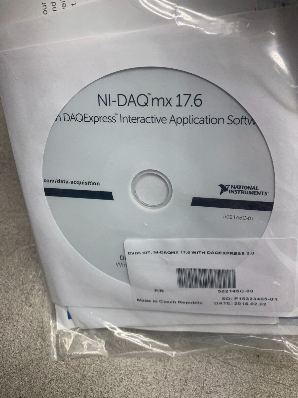 NEW NATIONAL INSTRUMENTS 190996F-04L M SERIES MULTIFUNCTION DAQ DEVICE PCI-6250