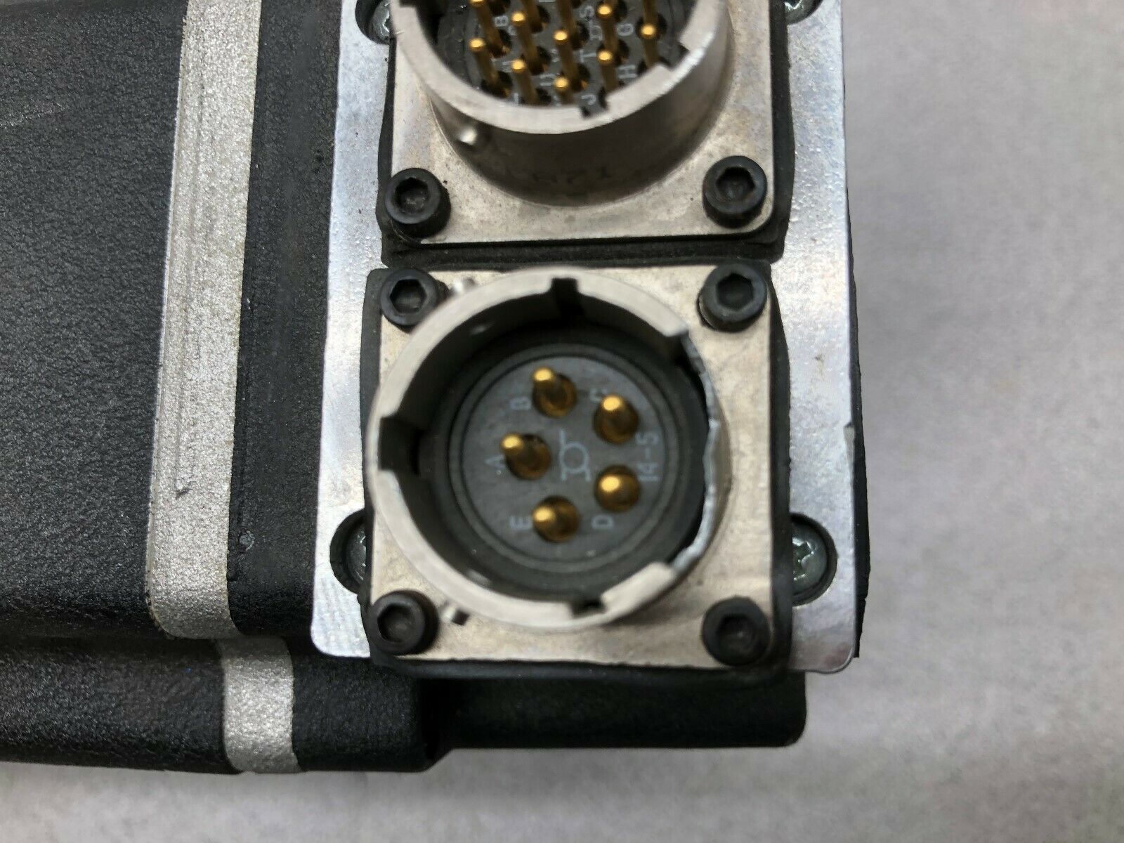 NEW NO BOX GIDDINGS & LEWIS SERVO MOTOR WITH WINSMITH C-FACE GEAR MOTOR NSM3412