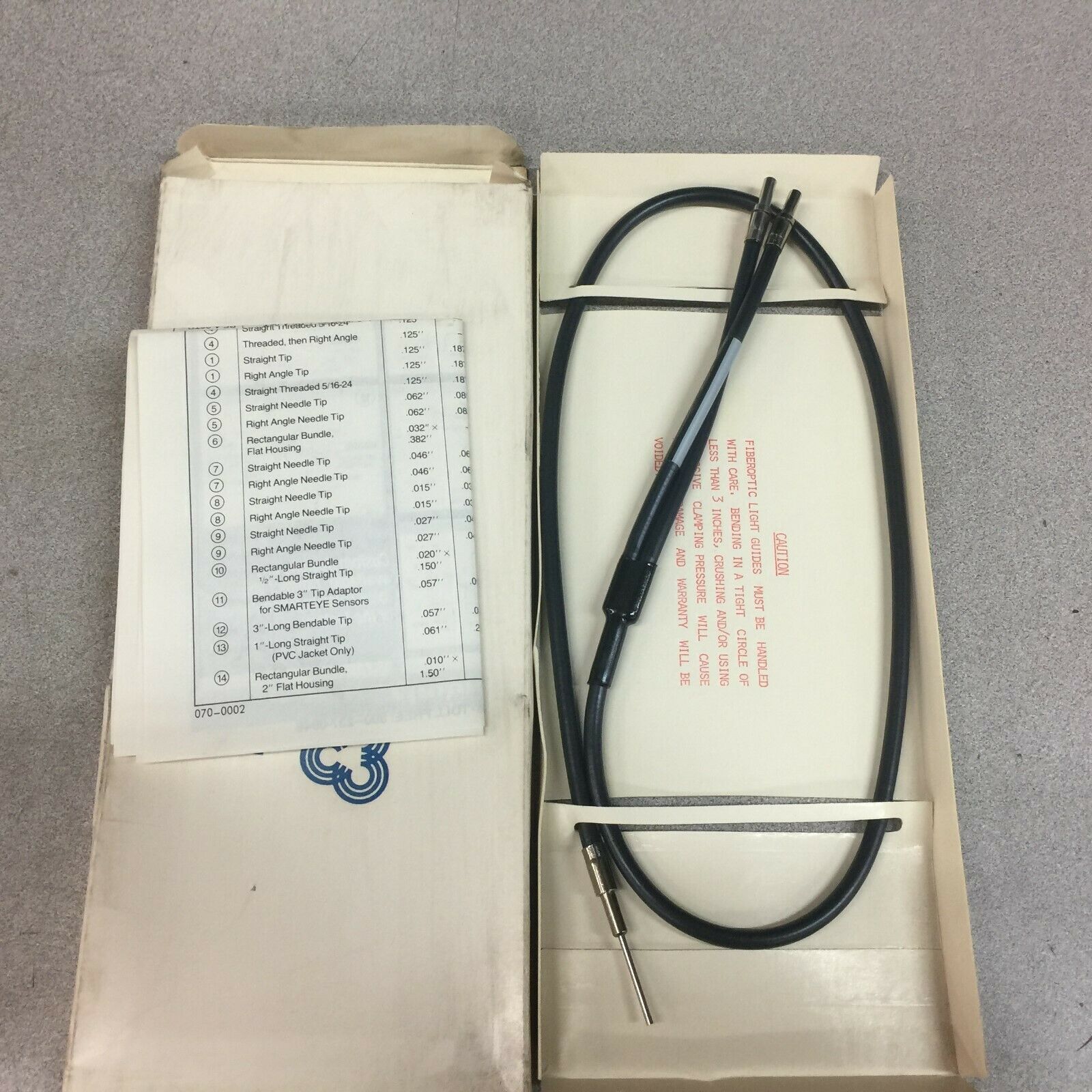 NEW IN BOX TRITRONICS FIBER OPTIC LIGHT GUIDE BF-B-36P