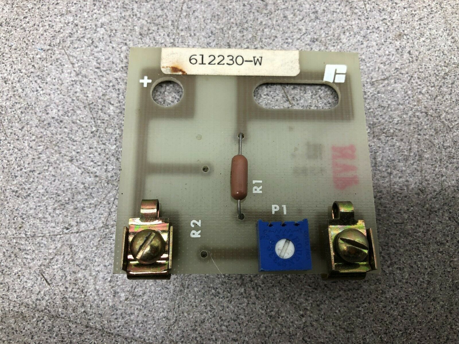 USED RELIANCE ELECTRIC CIRCUIT BOARD ASSY 612230-W
