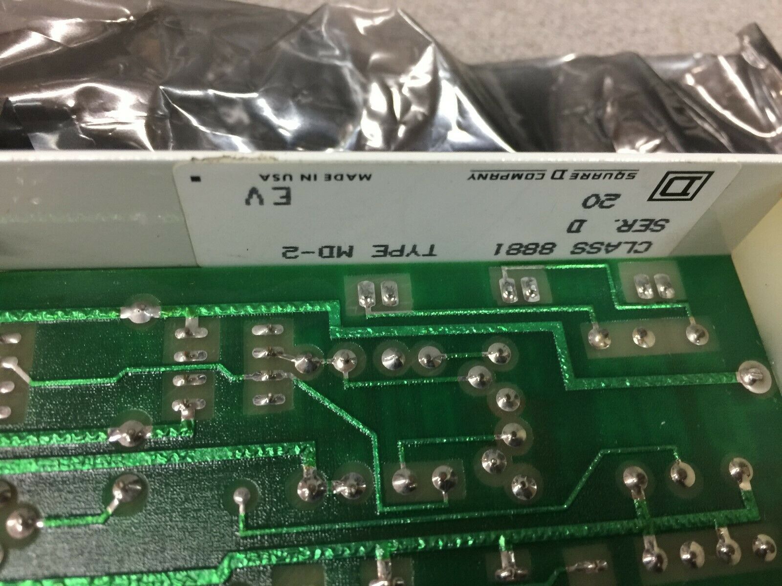 NEW NO BOX SQUARE D MASTER DECODER CARD REMOTE I/O 8881 MD-2