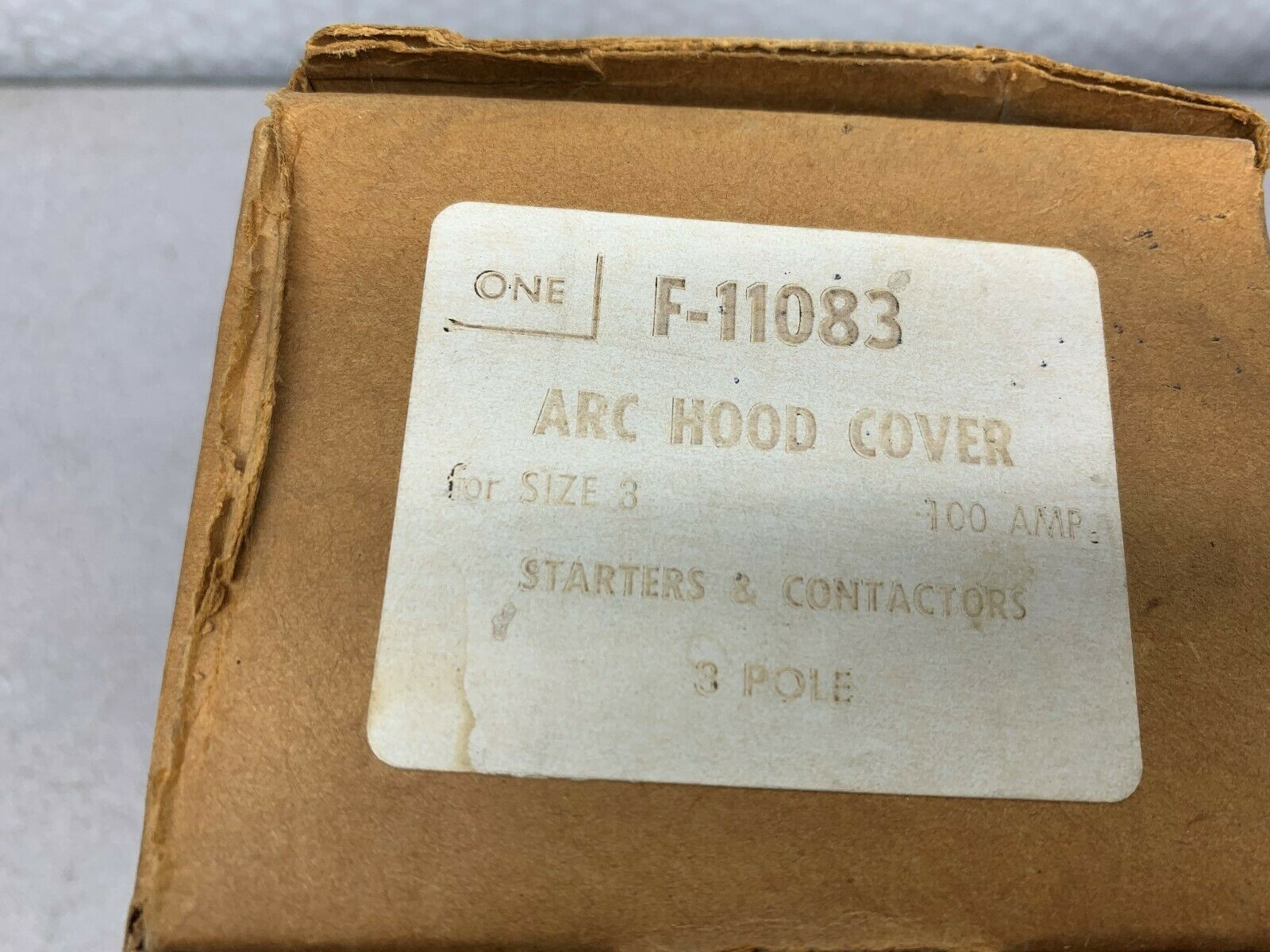 LOT OF 2 NEW IN BOX ALLEN BRADLEY HOOD COVER F-11083