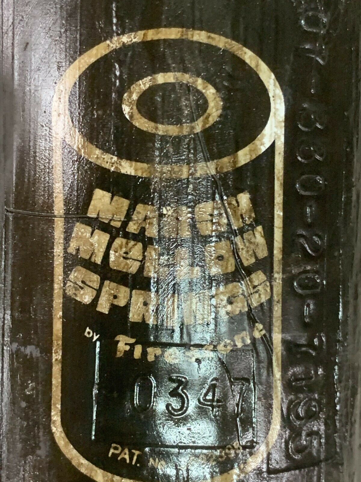 NEW NO BOX MARSH MELLOW 0347 FIRSTONE VIBRATION ISOLATOR SPRING W22-358-0347