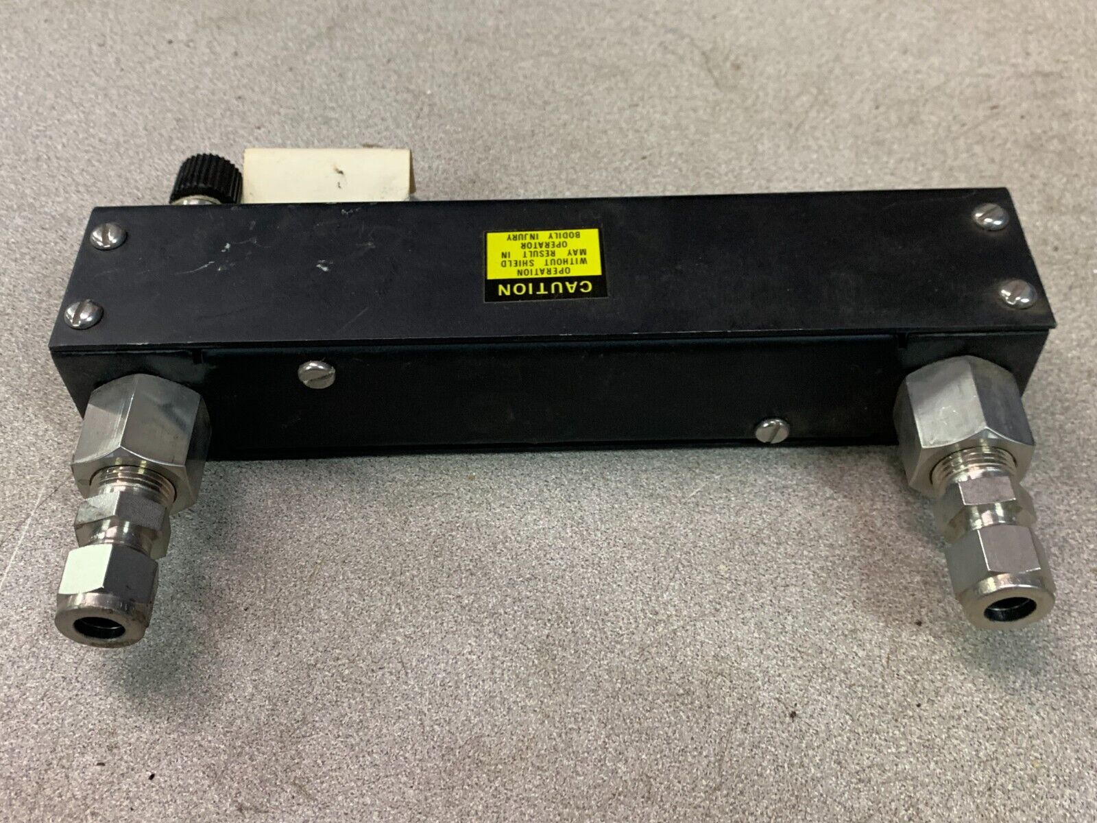 NEW FISCHER & PORTER 4.2 SCFM 3.0GPM FLOW METER 10A1252N