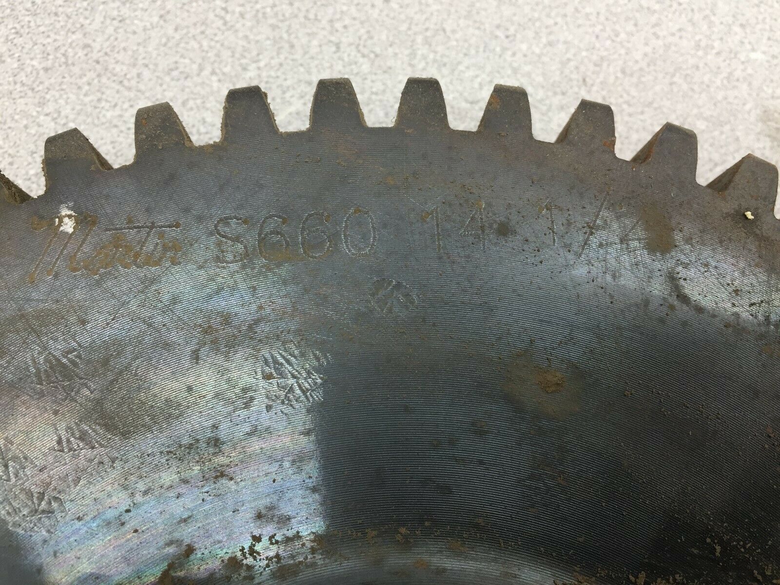 NEW NO BOX MARTIN 60DP 60T 2"BORE BULL GEAR S66014 1/4