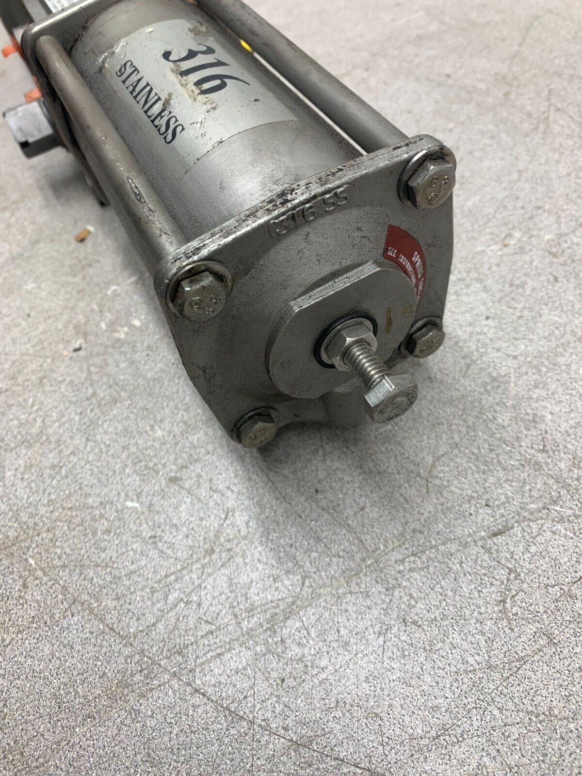 NEW NO BOX MORIN S-012U-SO80-U ROTARY ACTUATOR S-012U-S080-U