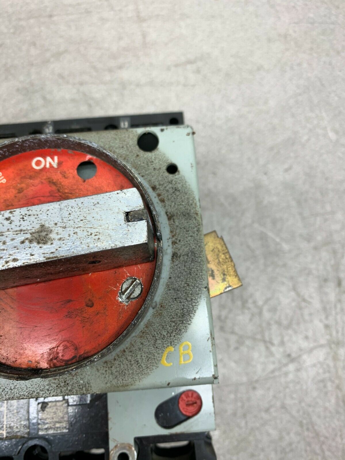 USED GENERAL ELECTRIC TEFR1 20 AMP 3 POLE MOTOR CIRCUIT PROTECTOR TED134020