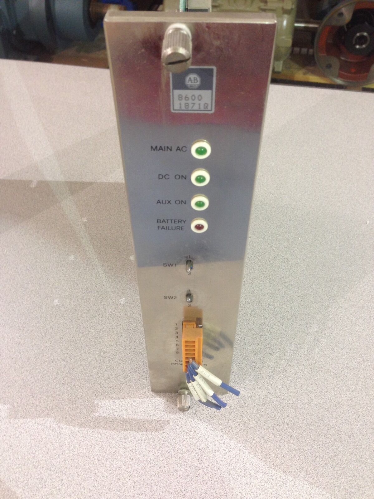 USED ALLEN-BRADLEY 8600-1871Q POWER SUPPLY MODULE 86001871Q