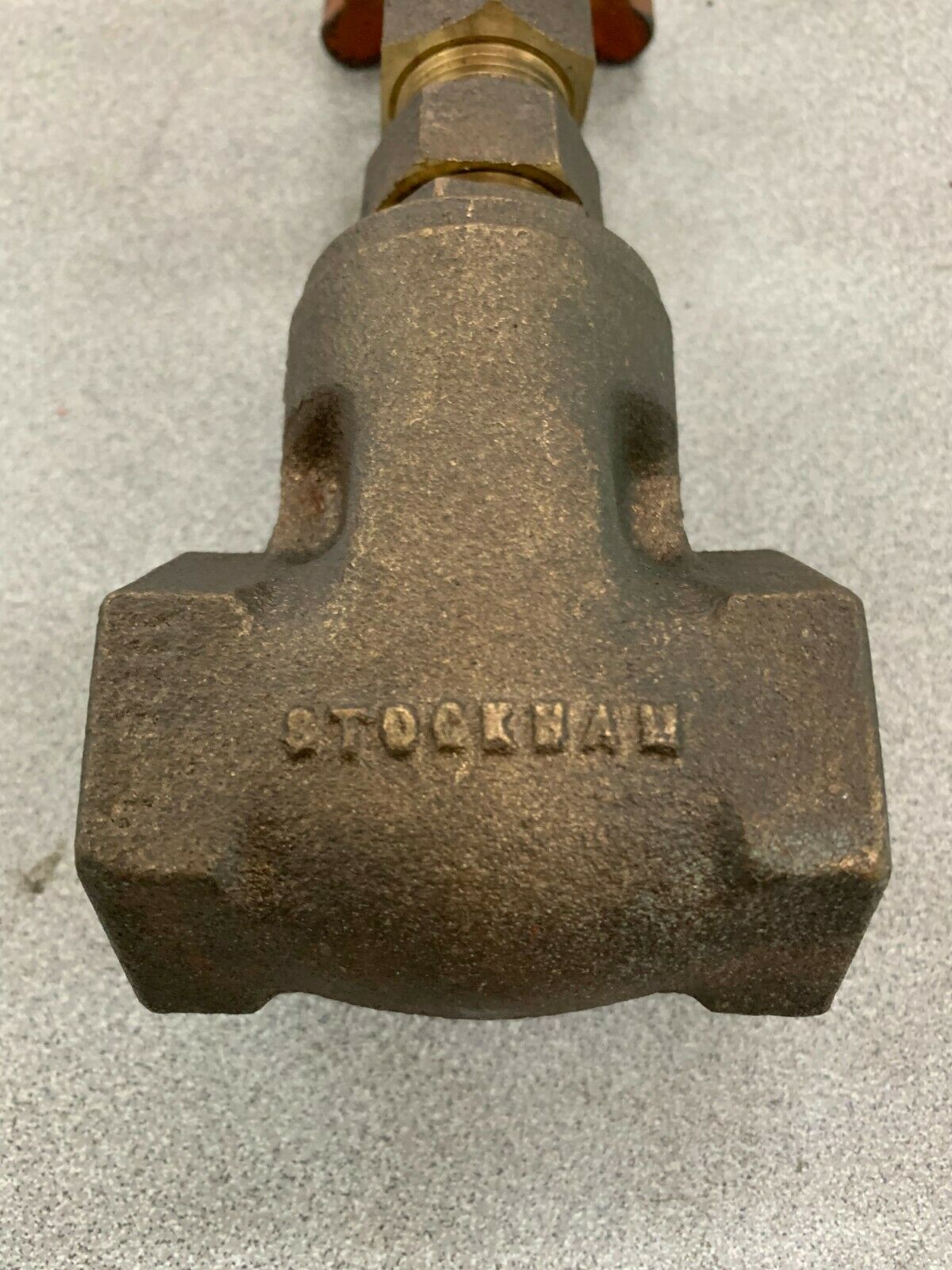 NEW NO BOX STOCKHAM B-103 BRASS GATE VALVE 1" NPT 125S 200 CWP