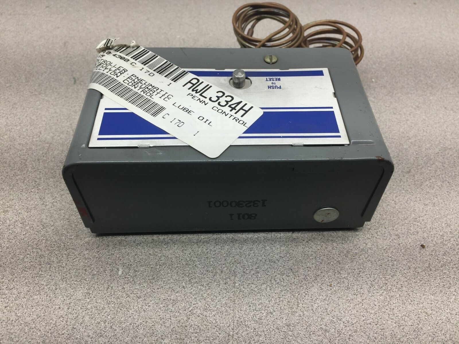 NEW NO BOX JOHNSON CONTROLS 120SEC TIME DELAY MANUAL RESET PRESSURE SWITCH P45NC