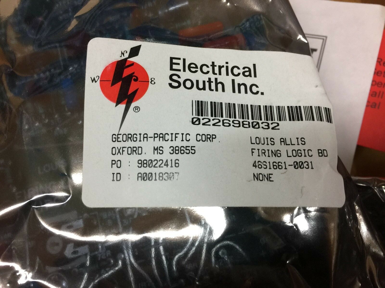 USED REMANUFACTURED LOUIS ALLIS FIRING LOGIC BOARD 4661661-0031