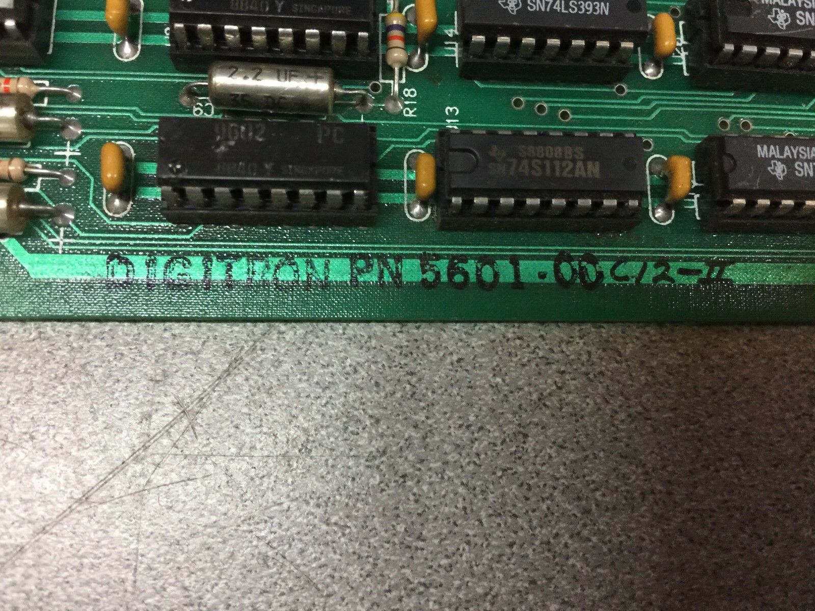 USED LOT OF 3 DIGITRON TEMPOSONIC INTERFACE CARD 5601-00C12-II